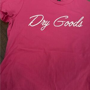 Dry Goods Pink T-Shirt